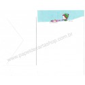 Conjunto de Papel de Carta Antigo Marty Links PEQ Hallmark