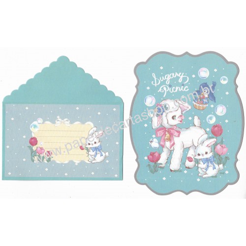 Conjunto de Papel de Carta Sugary Picnic Japan