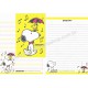 Kit 2 Conjuntos de Papéis de Carta Peanuts Flower Power Japão 2011
