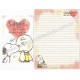 Kit 2 Conjuntos de Papéis de Carta Snoopy & Friends Japão 2015