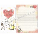 Kit 2 Conjuntos de Papéis de Carta Snoopy & Friends Japão 2015