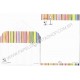 Conjunto de Papel de Carta Snoopy STRIPES Hallmark Peanuts Wordwide LCC