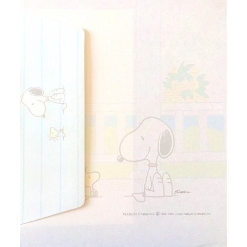 Conjunto de Papel de Carta Antigo Importado SNOOPY M47