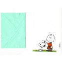 Conjunto de Papel de Carta ANTIGO SNOOPY & Charlie Hallmark Crown