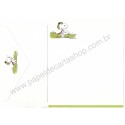 Conjunto de Papel de Carta Antigo SNOOPY Aviador