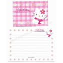 Ano 1997. Conjunto de Papel de Carta Hello Kitty Flores P XZ Sanrio