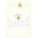 Ano 1976. Conjunto de Papel de Carta Vintage Sanrio Meadow Sweet