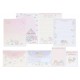 Ano 2017. Kit 3 Conjuntos de Papel de Carta Little Twin Stars Stars Sanrio