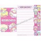Ano 2012. Kit 4 Conjuntos de Papel de Carta Little Twin Stars Twinkle Twinkle Sanrio