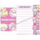 Ano 2012. Kit 4 Conjuntos de Papel de Carta Little Twin Stars Twinkle Twinkle Sanrio