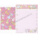 Ano 2011. Conjunto de Papel de Carta Little Twin Stars Kiki & Lala 2 Sanrio