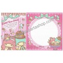 Ano 2012. Kit 4 Conjuntos de Papel de Carta Little Twin Stars Sweets Sanrio