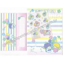 Ano 2003. Conjunto de Papel de Carta Little Twin Stars Baloons ADE Sanrio