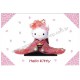 Ano 1999. Postcard Hello Kitty 25th Anniversary 28 Original SANRIO