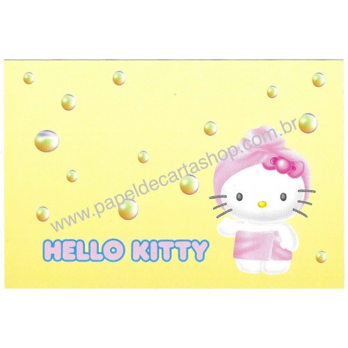 Ano 1999. Postcard Hello Kitty 25th Anniversary 27 Original SANRIO