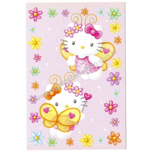 Ano 1999. Postcard Hello Kitty 25th Anniversary 13 Original SANRIO