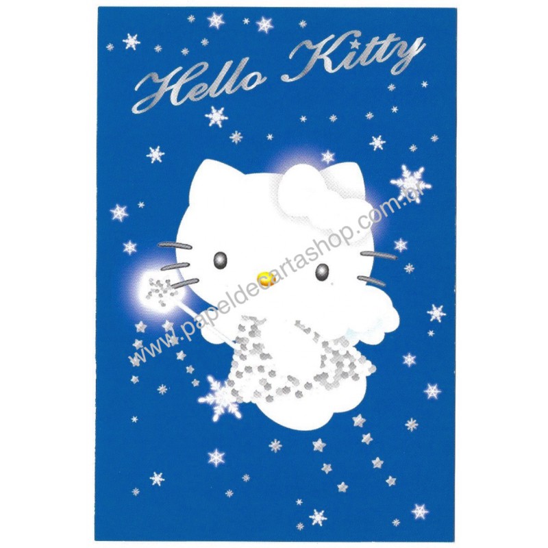 Ano 1999. Postcard Hello Kitty 25th Anniversary 11 Original SANRIO