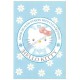 Ano 1999. Postcard Hello Kitty 25th Anniversary 08 Original SANRIO