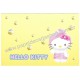 Ano 1999. Postcard Hello Kitty 25th Anniversary 02 Original SANRIO