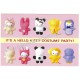 Ano 1999. Postcard Hello Kitty 25th Anniversary 24 Original SANRIO