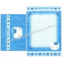 Ano 2004. Conjunto de Papel de Carta Hello Kitty Best Collections 22 Sanrio