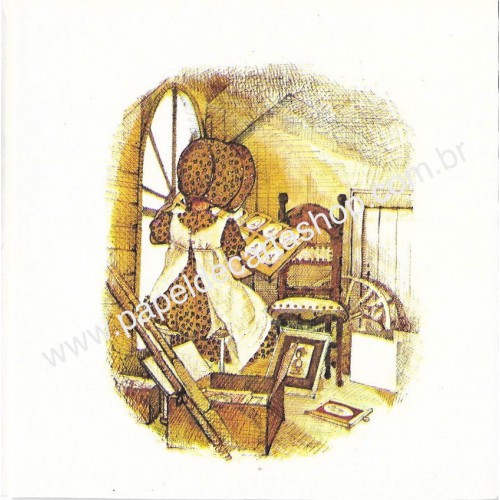 Notelette Antigo IMPORTADO Holly Hobbie 19 American Greetings