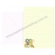 Conjunto de Papel de Carta Antigo Importado Holly Hobbie M59