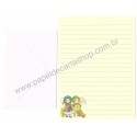 Conjunto de Papel de Carta Antigo Importado Holly Hobbie M59