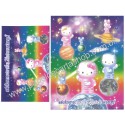 Ano 2000. Conjunto de Papel de Carta Hello Kitty 21st Century C Sanrio