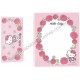 Ano 2001. Conjunto de Papel de Carta Hello Kitty Spring 7 Sanrio