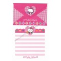 Ano 1994. Conjunto de Papéis de Carta Hello Kitty CRS Sanrio