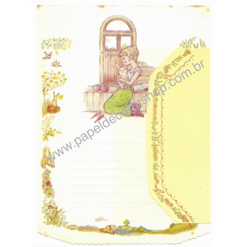 Conjunto de Papel de Carta Meadow Sweet