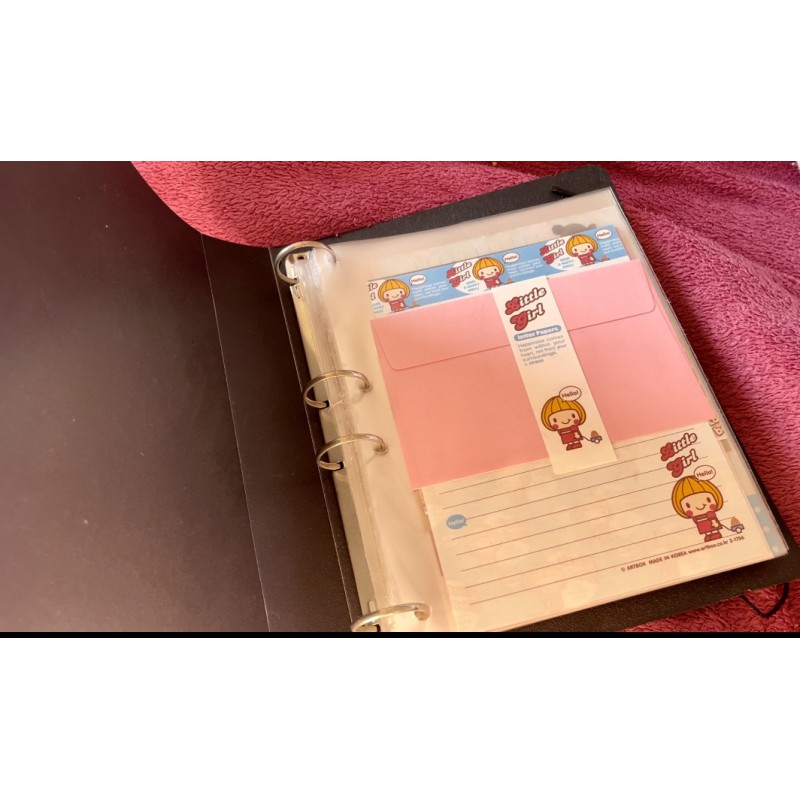 Coleção de Papéis de Carta Artbox Korea