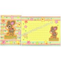 Ano 2003. Conjunto de Papel de Carta Deery-Lou Sanrio