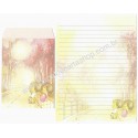 Conjunto de Papel de Carta Importado AMY & TIM 30