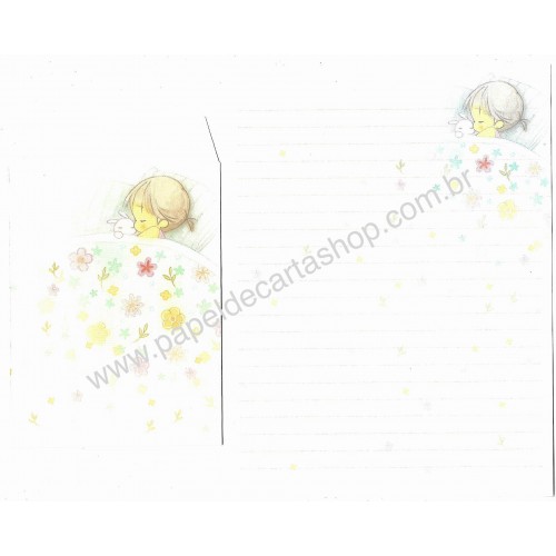 Conjunto de Papel de Carta Importado AMY & TIM 28