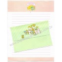 Kit 2 Conjuntos de Papel de Carta Vintage Pixies CRS Lyric Japan