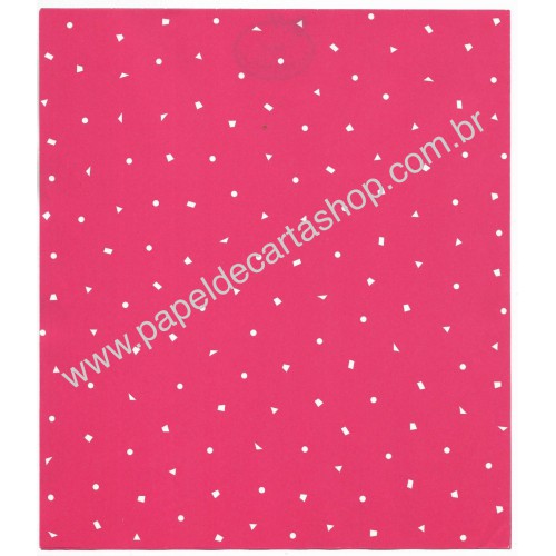 Conjunto de Papel de Carta Red Vintage Hallmark Japan