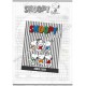 Conjunto de Papel de Snoopy Stripes Vintage Peanuts Hallmark