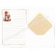 Conjunto de Papel de Carta Importado July Pop CLA