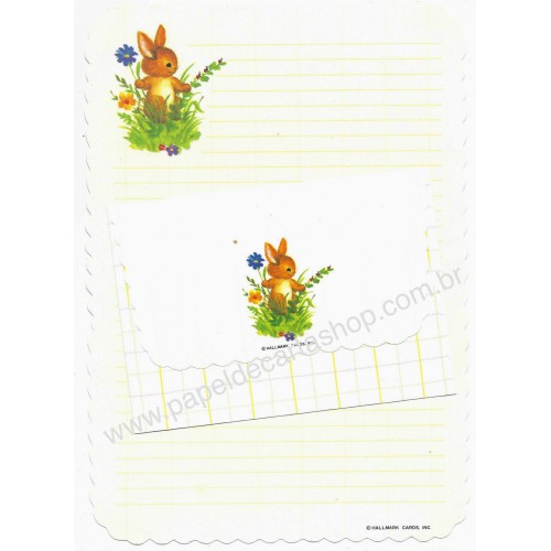 Conjunto de Papel de Carta Funday Sunday Hallmark Japão