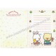 Ano 1987. Conjunto de Papel de Carta Cheery Chums Vintage Sanrio