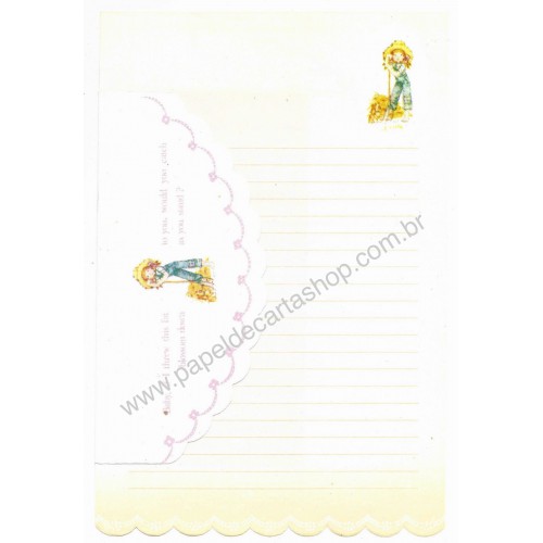 Conjunto de Papel de Carta Menininhas 162 TAI