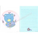 Ano 1983. Conjunto de Papel de Carta Cheery Chums Bear Vintage Sanrio