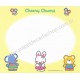 Ano 1995. Papel de Carta Cheery Chums CAM Sanrio