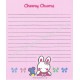 Ano 1995. Papel de Carta Cheery Chums CRS Sanrio