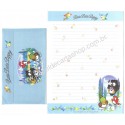 Ano 1996. Conjunto de Papel de Carta Patapatapeppy MMCAZ Vintage Sanrio