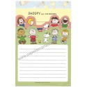 Kit 4 Papéis de Carta Snoopy & His Friends II Vintage Peanuts Hmk