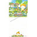 Ano 2001. Conjunto de Papel de Carta Hello Kitty Miyazaki Sanrio