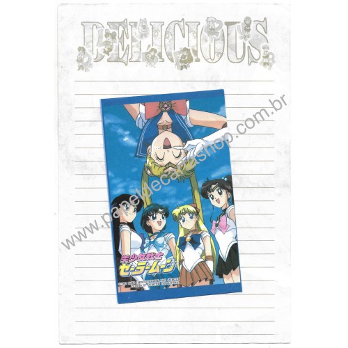 Conjunto de Papel de Carta Sailormoon Delicious